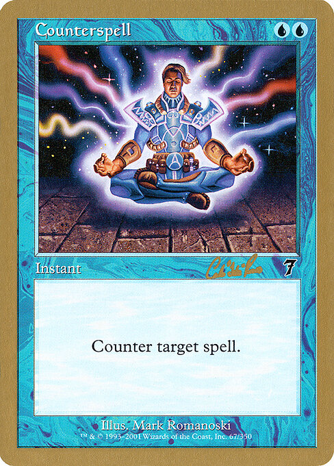 Counterspell (cr67) - World Championship Decks 2002 - Game On