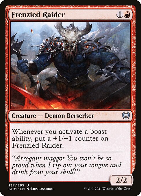 Frenzied Raider (137) (Foil) - Kaldheim - Game On