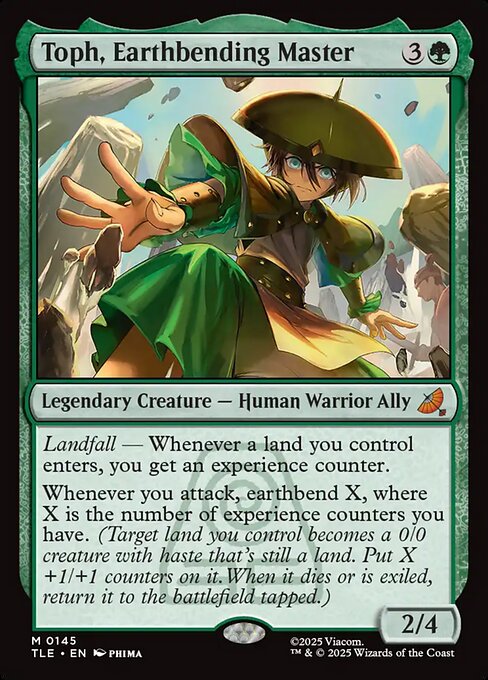 Toph, Earthbending Master (145) (Foil) - Avatar: The Last Airbender Eternal - Game On