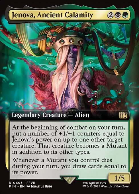 Jenova, Ancient Calamity (493) - EXTENDED ART (Foil) - Final Fantasy - Game On