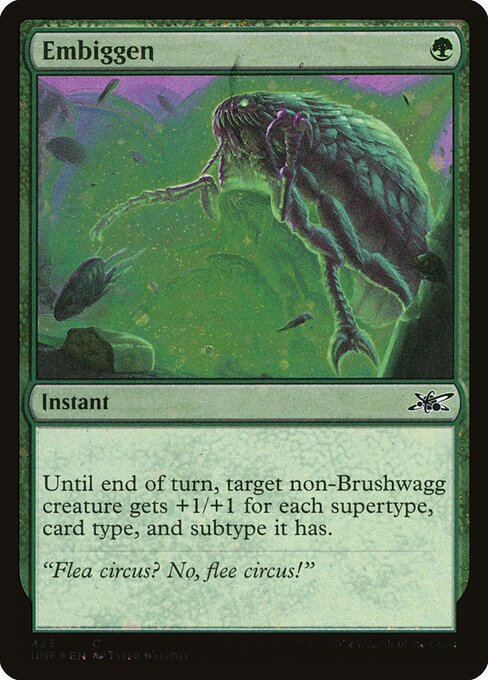 Embiggen (423) (Foil) - Unfinity - Game On