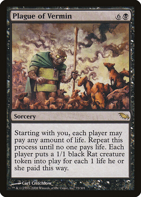 Plague of Vermin (73) - Shadowmoor - Game On