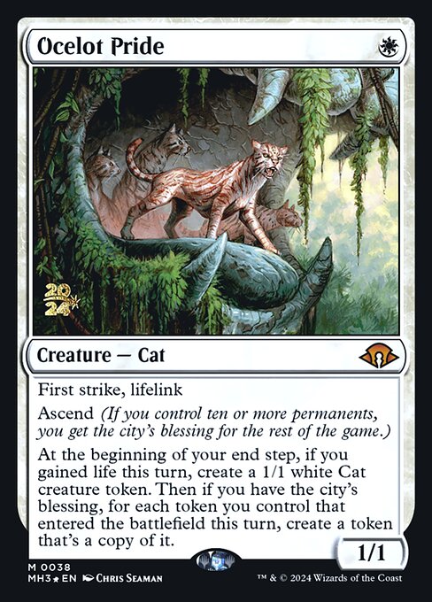 Ocelot Pride (38s) (Foil) - Modern Horizons 3 Promos - Game On