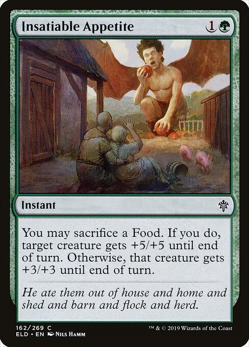Insatiable Appetite (162) (Foil) - Throne of Eldraine - Game On