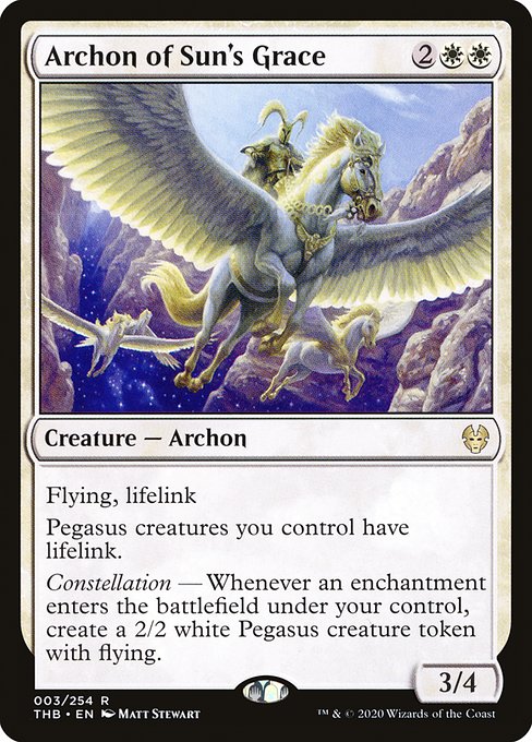 Archon of Sun's Grace (3) (Foil) - Theros Beyond Death - Game On