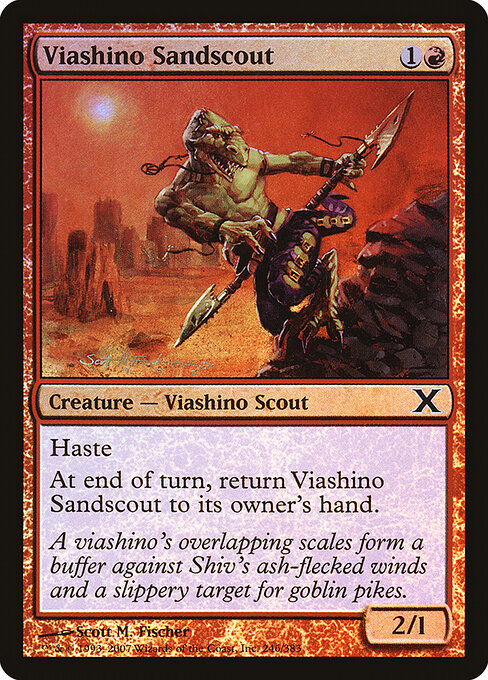 Viashino Sandscout (246★) (Foil) - Tenth Edition - Game On