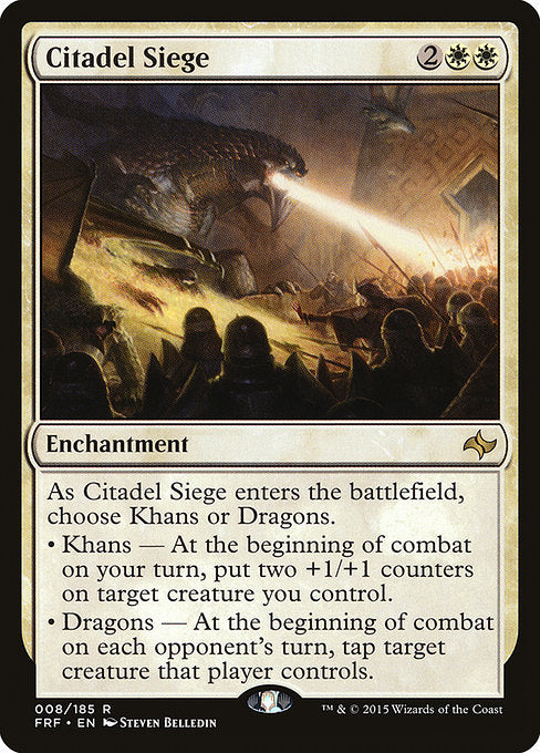 Citadel Siege (8) (Foil) - Fate Reforged - Game On