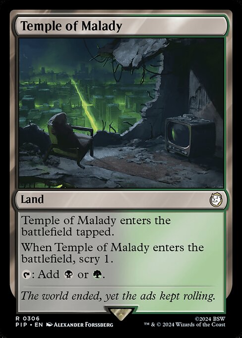 Temple of Malady (306) - Fallout - Game On