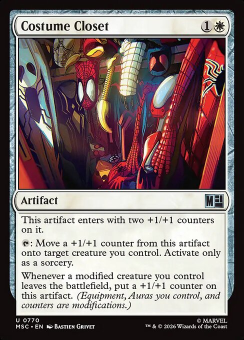 Costume Closet (770) - Marvel Super Heroes Commander - Game On