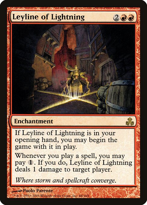 Leyline of Lightning (68) - Guildpact - Game On