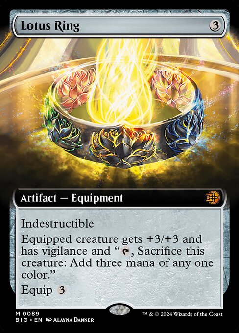 Lotus Ring (89) - EXTENDED ART - The Big Score - Game On