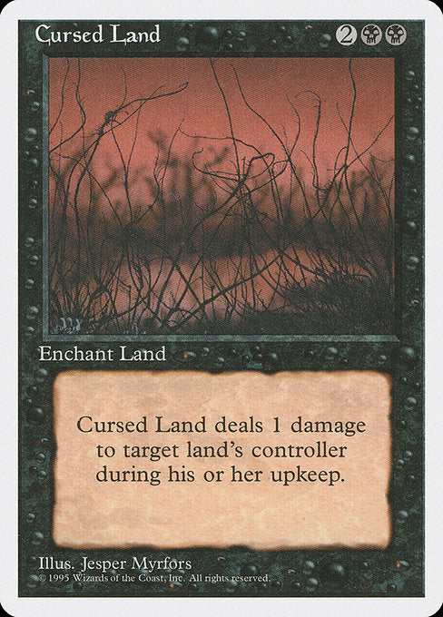 Cursed Land (127) - Fourth Edition - Game On