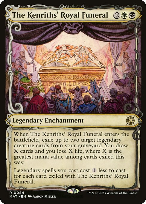 The Kenriths' Royal Funeral (84) - SHOWCASE (Foil) - March of the Machine: The Aftermath - Game On