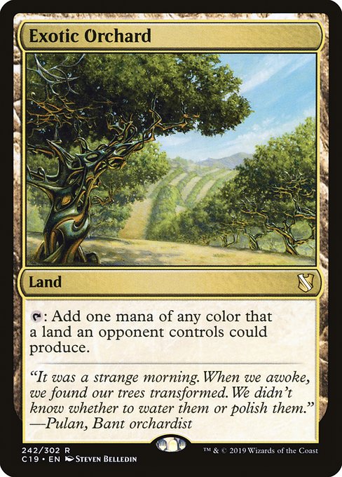 Exotic Orchard (242) - Commander 2019 - Game On