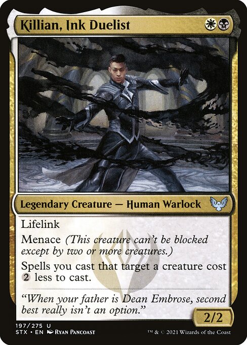 Killian, Ink Duelist (197) (Foil) - Strixhaven: School of Mages - Game On