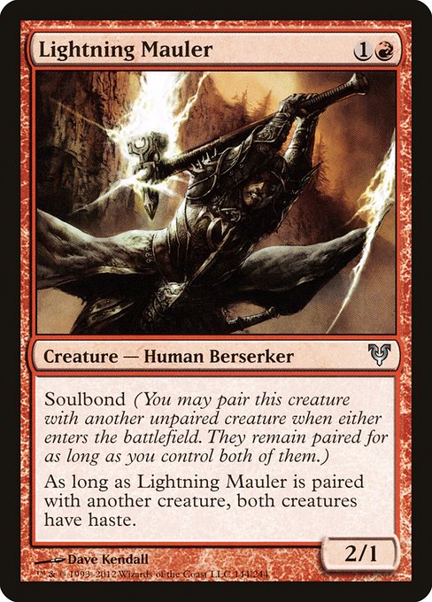 Lightning Mauler (144) - Avacyn Restored - Game On