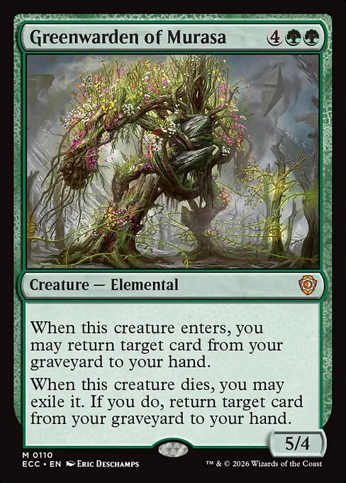 Greenwarden of Murasa (110) - Lorwyn Eclipsed Commander - Game On