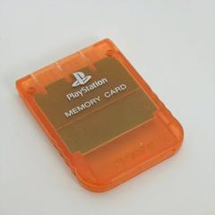 PS1 Memory Card [Candy Orange] - Playstation (Loose (Game Only)) - Game On