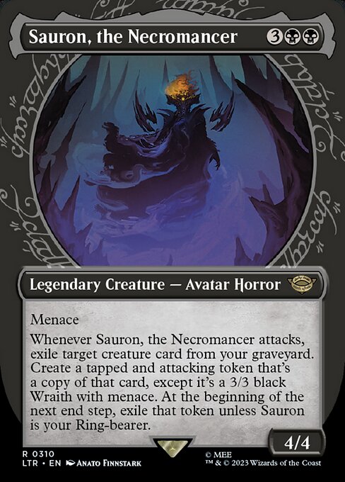 Sauron, the Necromancer (310) - BORDERLESS - The Lord of the Rings: Tales of Middle-earth - Game On