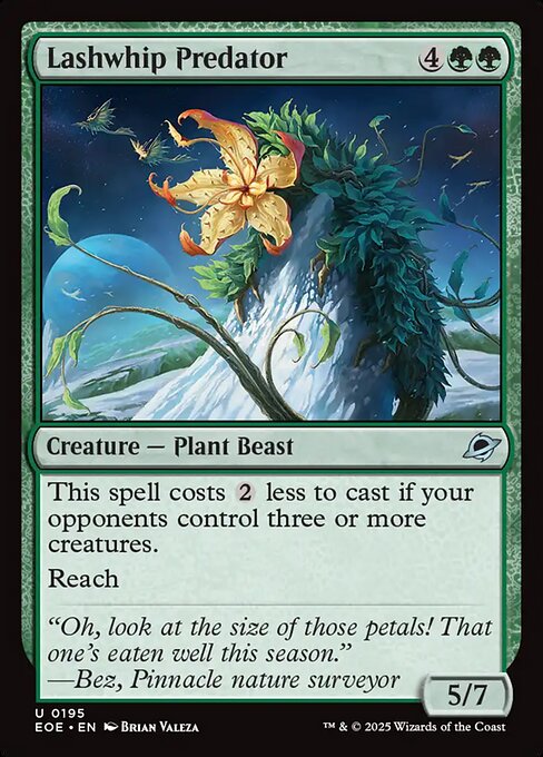 Lashwhip Predator (195) (Foil) - Edge of Eternities - Game On