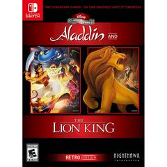 Disney Classic Games: Aladdin and The Lion King [Retro Edition] - Nintendo Switch (Complete In Box) - Game On