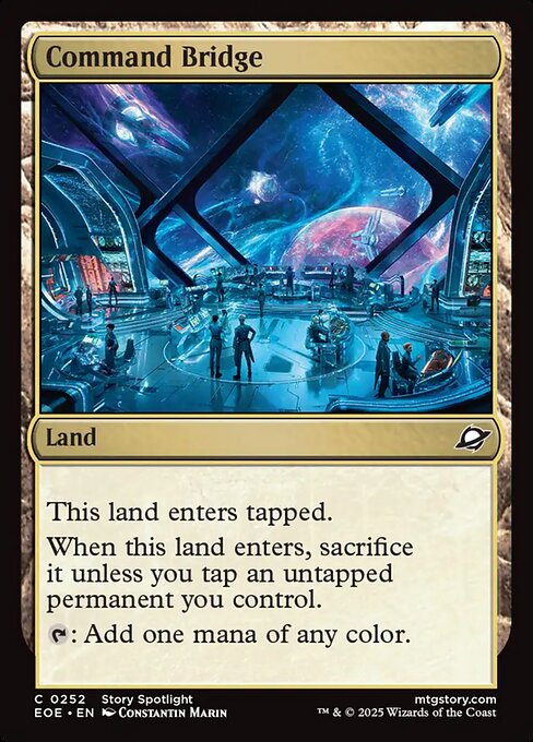 Command Bridge (252) (Foil) - Edge of Eternities - Game On