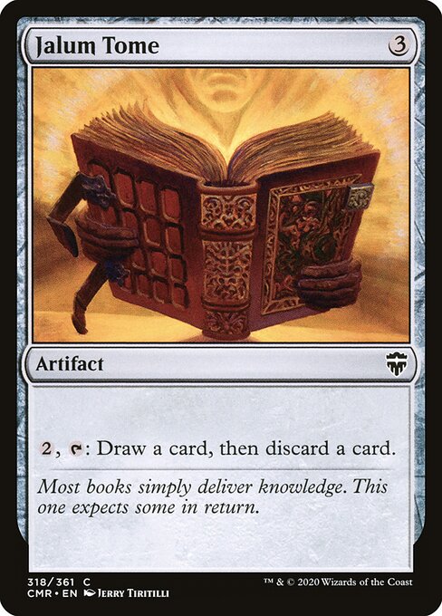 Jalum Tome (318) (Foil) - Commander Legends - Game On