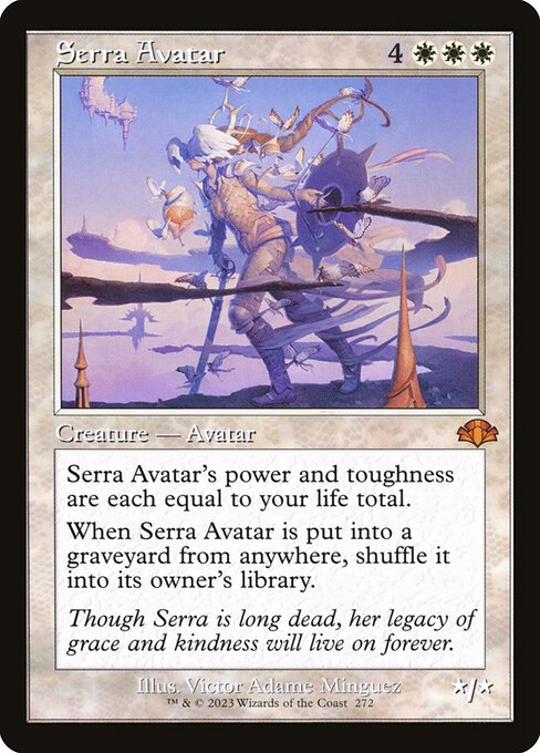 Serra Avatar (272) - Dominaria Remastered - Game On