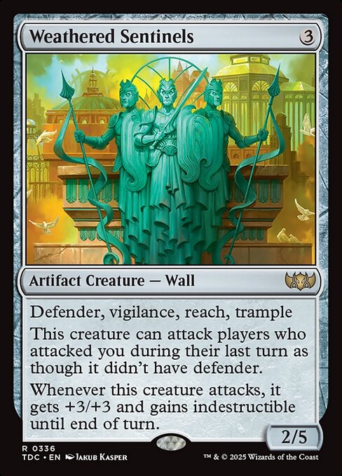 Weathered Sentinels (336) - Tarkir: Dragonstorm Commander - Game On