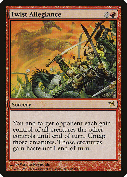 Twist Allegiance (120) - Betrayers of Kamigawa - Game On
