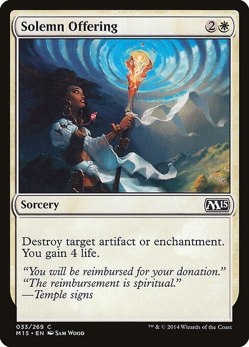 Solemn Offering (33) - Magic 2015 - Game On