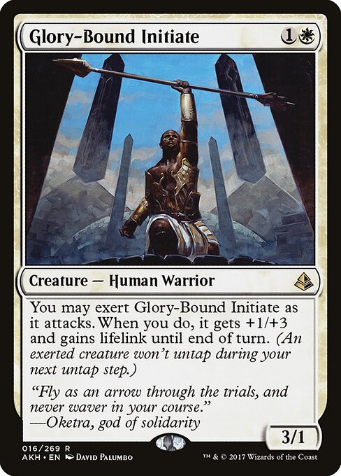 Glory-Bound Initiate (16) (Foil) - Amonkhet - Game On