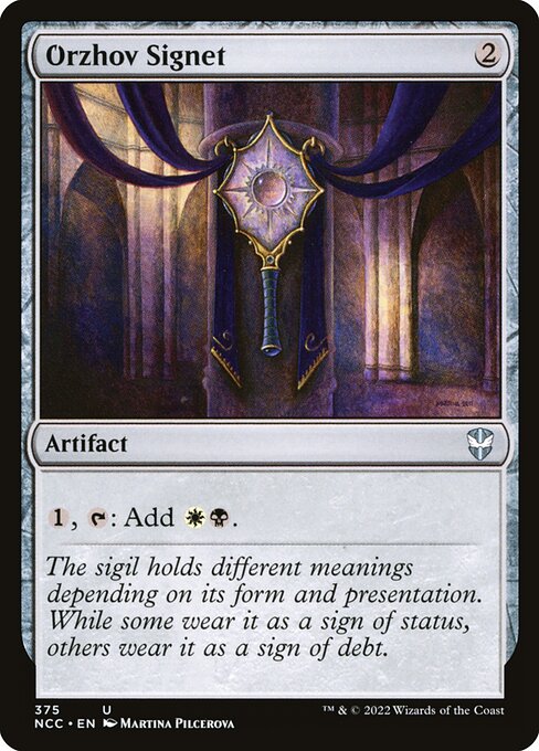 Orzhov Signet (375) - New Capenna Commander - Game On