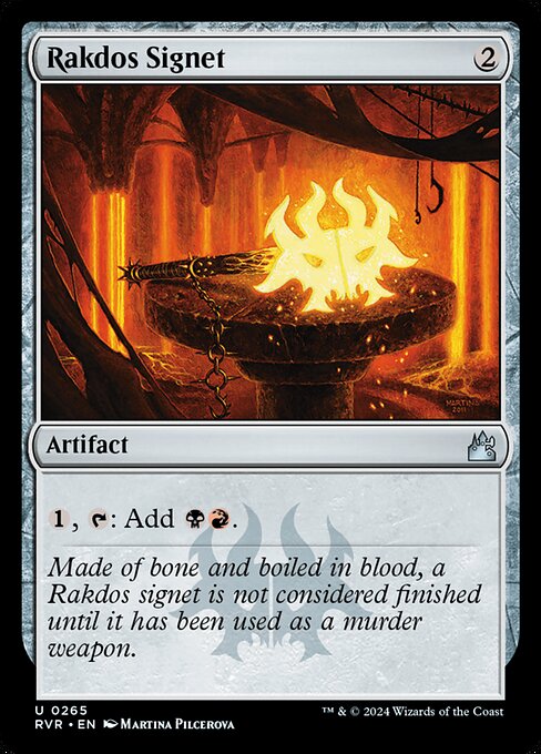 Rakdos Signet (265) - Ravnica Remastered - Game On