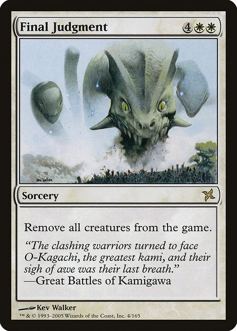 Final Judgment (4) - Betrayers of Kamigawa - Game On