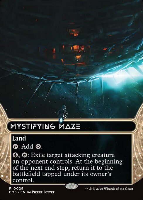Mystifying Maze (29) - BORDERLESS - FULL ART (Foil) - Edge of Eternities: Stellar Sights - Game On