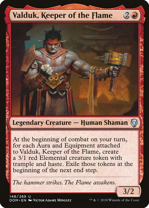 Valduk, Keeper of the Flame (148) (Foil) - Dominaria - Game On