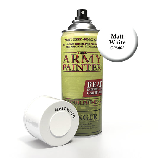 Matte White Base Primer - Game On
