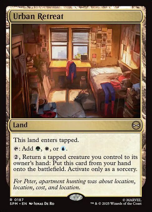 Urban Retreat (187) (Foil) - Marvel's Spider-Man - Game On