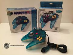 Nintendo 64 Clear White & Blue Controller - JP Nintendo 64 (Loose (Game Only)) - Game On