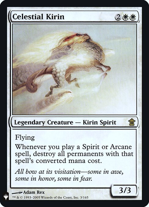 Celestial Kirin (SOK-3) (Foil) - The List - Game On