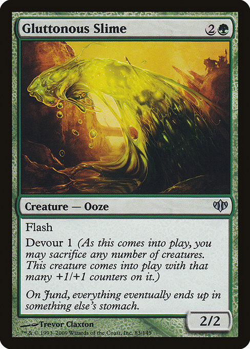Gluttonous Slime (83) - Conflux - Game On