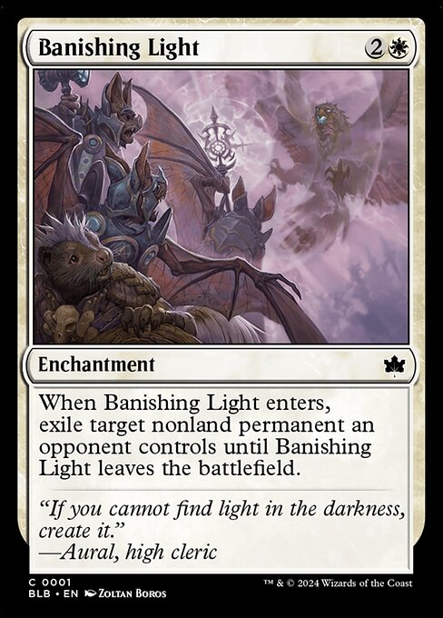 Banishing Light (1) (Foil) - Bloomburrow - Game On