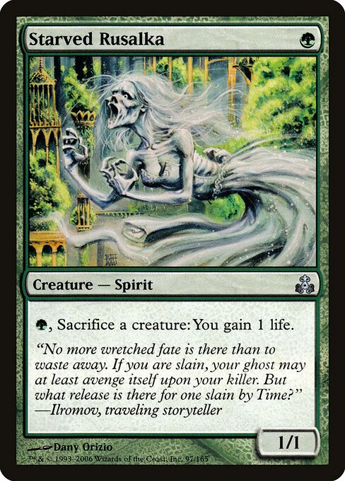 Starved Rusalka (97) (Foil) - Guildpact - Game On