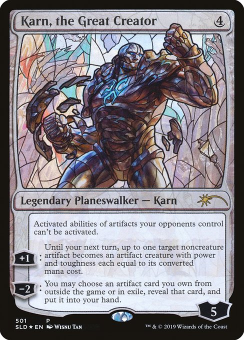Karn, the Great Creator (501) (Foil) - Secret Lair Drop - Game On