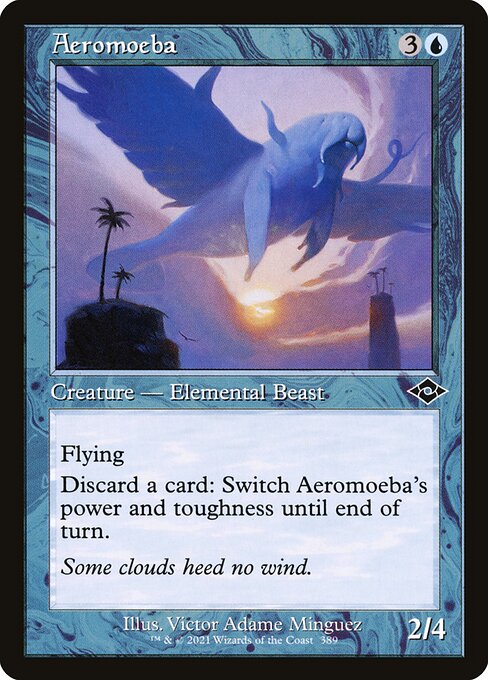 Aeromoeba (389) (Etched) - Modern Horizons 2 - Game On