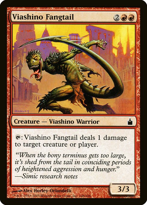 Viashino Fangtail (148) (Foil) - Ravnica: City of Guilds - Game On