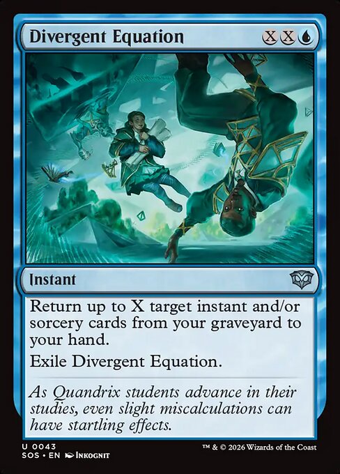 Divergent Equation (43) (Foil) - Secrets of Strixhaven - Game On