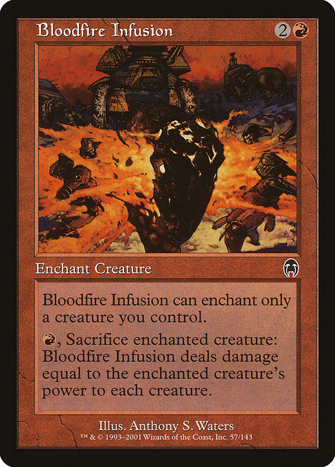 Bloodfire Infusion (57) (Foil) - Apocalypse - Game On