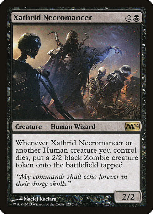 Xathrid Necromancer (123) - Magic 2014 - Game On